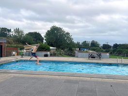 Great outdoor pool!