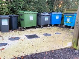 Great recycling and bins