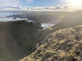 Coastal path heading back from st abbs head to st abbs
