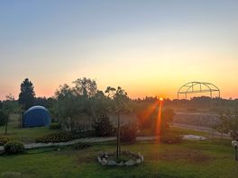 Il tramonto che si vedeva la sera