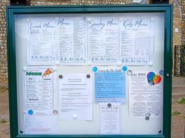 The bell stoke ferry menu
