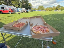 Pizza for tea!