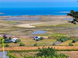 Campsite from above