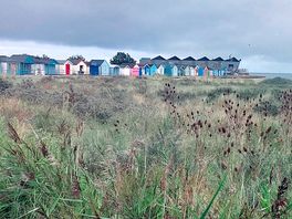Lovely beach huts