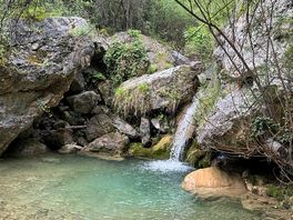 Ruta morada desde el camping