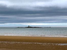 View at the beach