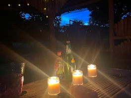 Relaxing at night