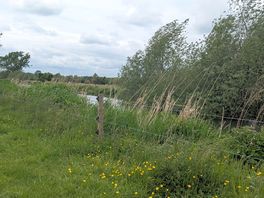 Photo of the view from our pitch - the river and distance
