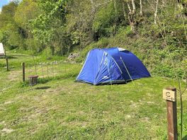 Our tiny pitches are perfect for backpackers or bikers, or anyone who has a small 2 man tent. 3m x3m