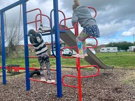 Was nice for the kids to have somewhere to play while on the site..