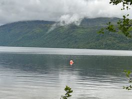 Lake from waters edge. 100 yards from touring pitches.