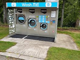 Washing and drying station