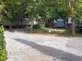 Blick vom campingplatz