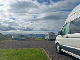 View from the camper