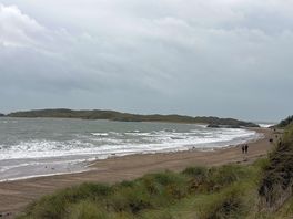 Llandwyn beach and woods