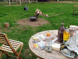 Setting up the 'kitchen'