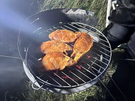 A bbq we used from the host
