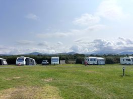 View from tent towards snowdon