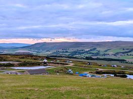 View of camp from entry road