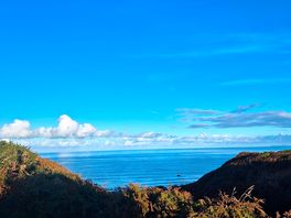 Sea view from the pod