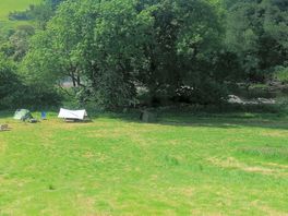 The camping pitch