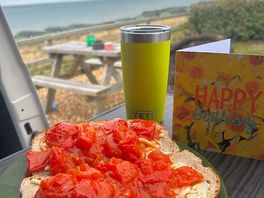 Breakfast with a view