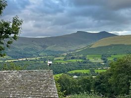 View from the longbarn