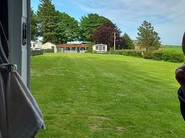 A view along to the entrance