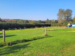 Looking across the campsite