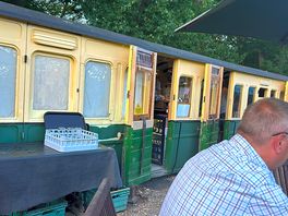 The midi bar, get there quick for an outdoor seat! lovely traditional cider available.