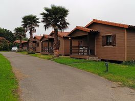Casitas en lugar de acampar
