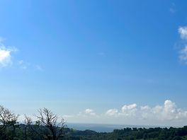 View from the site to the sea