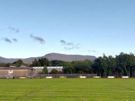 View of the carneddau mountains from the campsite. excellent views