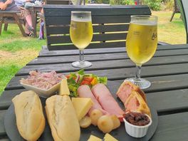 Ploughman's at the onsite bar