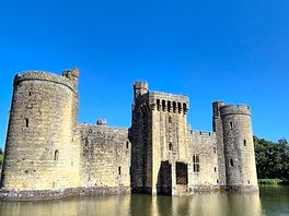 Bodiam castle. a 30min walk away.