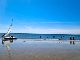 Nearby beach