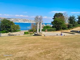 View over swanage.