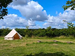 Blackberry Mound family bell tent