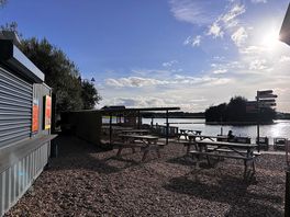 Cafe lake view