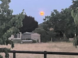 Moon rising
