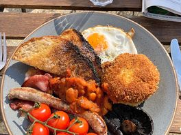 Delicious breakfast.