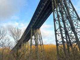 Viaduct within ride/walking distance from campsite
