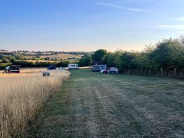 Open views of the rolling countryside