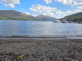 View across loch lomond late afternoon