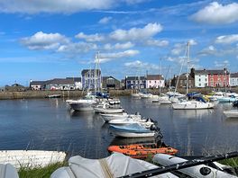 Aberaeron harbour