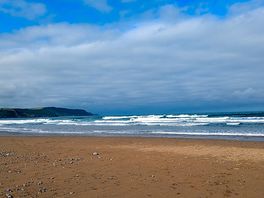 Widemouth bay beach