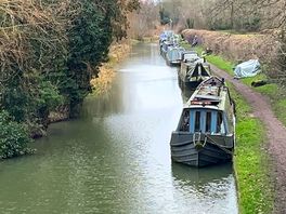 Not far from the peaceful canal