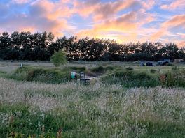 Sunset at the campsite
