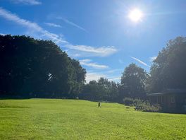 View of camping field