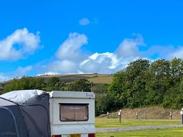 View to the back of site